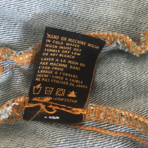 Genetic Denim jacket with rose gold hardware - Picture 8 of 8